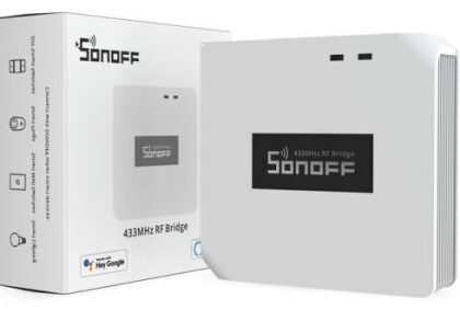 Conversor de Sinal Bridge RF 433MHz p/ Wi-Fi - Sonoff RF BridgeR2