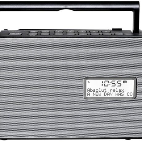R?dio Port?til Digital RF-D30BTEG (Preto/Cinzento) - PANASONIC