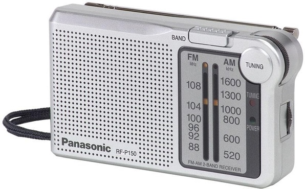 Rádio Portátil AM/FM Analógico - PANASONIC