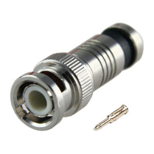 Ficha BNC Macho Compress?o RG59