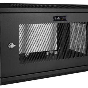 Armário Bastidor Rack 6U (90 Kg) Preto - STARTECH