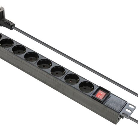 Extensão Octupla p/ Rack 19 c/ Interruptor (1,80 mts) - NIMO
