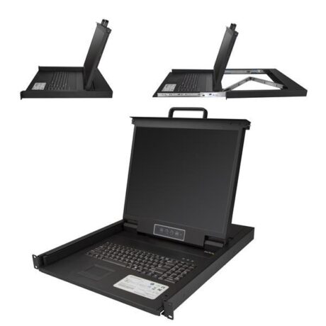 Consola Rack KVM para Servidor RKCONS1901 19 Ferro Preto - STARTECH