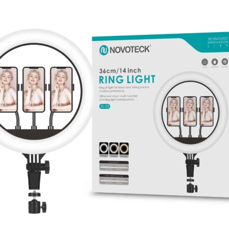 Ring light Novoteck 36cm sem tripé RL-03