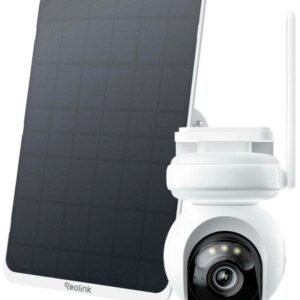 Câmara de Vigilância IP Série Atlas G650 c/ Painel Solar SP3 12W (Branco) - REOLINK