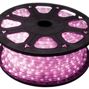 Mangueira Luminosa LED Rosa (45 mts) - HQ POWER