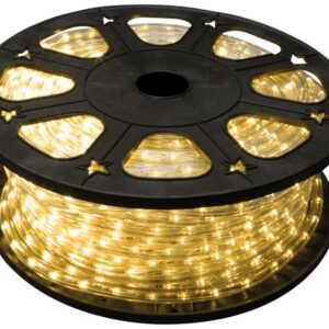 Mangueira Luminosa LED Branco Quente (45 mts) - HQ POWER