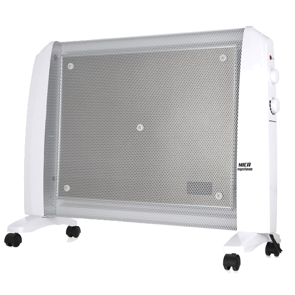 Aquecedor/Radiador de Mica 2000W Branco - ORBEGOZO