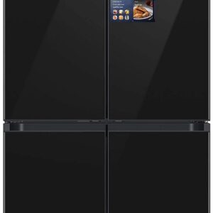 Frigorífico Americano IA Home RM90F67CEC 654L No Frost c/ Abertura Automática (Preto) - SAMSUNG