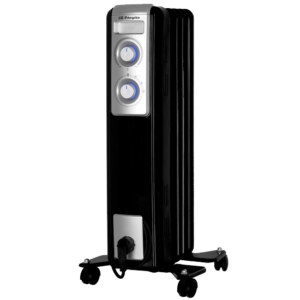 Aquecedor/Radiador de ?leo (5 Elementos) 1000W Preto - ORBEGOZO