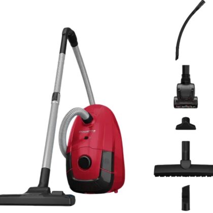 Aspirador c/ Saco Power XXL Total Clean RO3134 4.5L 900W (Vermelho) - ROWENTA