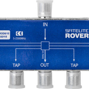 Derivador 6 Saídas 5-2300MHz 15dB - SATELITE ROVER