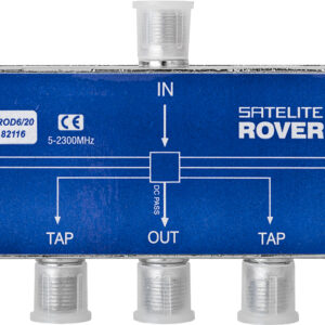 Derivador 6 Saídas 5-2300MHz 20dB - SATELITE ROVER