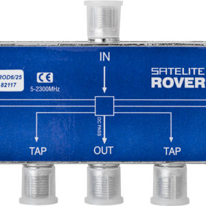 Derivador 6 Sa?das 5-2300MHz 25dB - SATELITE ROVER