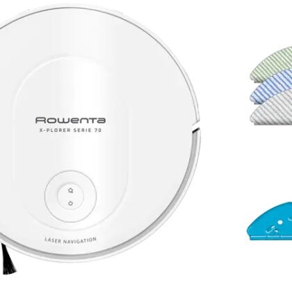 Aspirador Robot X-Plorer Série 70 RR8477WH 0.4L (Branco) - ROWENTA
