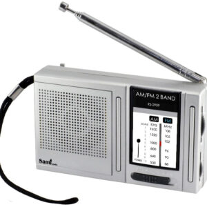 Rádio Portátil AM/FM c/ Auriculares – SAMI