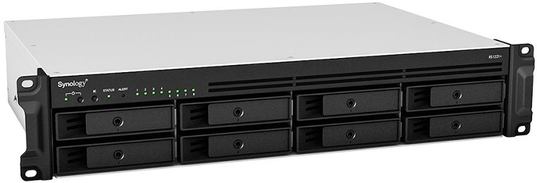 Servidor NAS e de Armazenamento Rack 2U Ethernet LAN (Preto) - SYNOLOGY