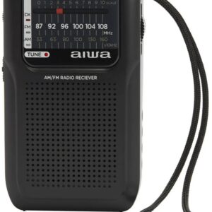 Rádio de Bolso FM (Preto) - AIWA