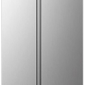 Frigor?fico Americano Side By Side Kitchen Fit RS3P538NAIE 527L No Frost (Inox) - HISENSE