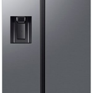 Frigorífico Americano RS70F64KDTEF 640L c/ Dispensador de Água e Gelo (Inox) - SAMSUNG