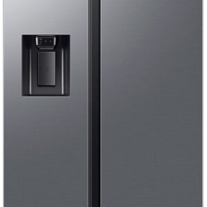Frigorífico Americano RS70F65KDT 640L c/ Dispensador de Água e Gelo (Inox) - SAMSUNG