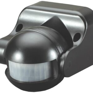 Sensor de Movimento PIR 220V 180º - Preto