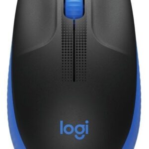 Rato s/ Fios M190 Até 1000 DPI (Preto/Azul) - LOGITECH