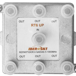 Spliter Repartidor 6 Sa?das 5-1000MHz - IBEROSAT