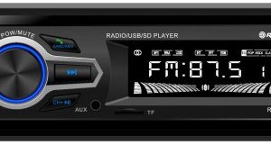 Auto-Rádio AM/FM c/ Bluetooth (Preto) - ROADSTAR