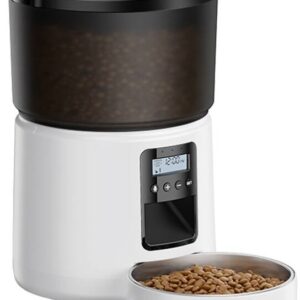 Dispensador Inteligente de Comida RWSQXBAJO p/ Animais de Estima??o (Vers?o Bot?o) - ROJECO