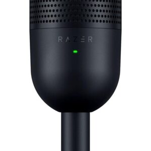 Microfone Condensador Supercardióide Seiren V3 Mini Ultra-Compact USB (Preto) - RAZER