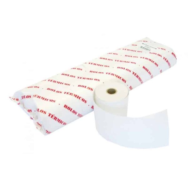 Rolos para Impressora POS Térmicos Medidas: 80mmx60mm - Pack de 10 unidades