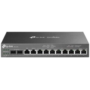 Router TP-Link Omada Gigabit VPN com PoE+ Portas e Controller Ability - ER7212PC