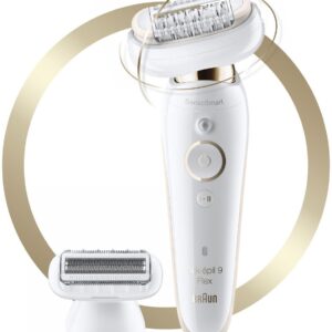 Depiladora S.EPIL-SE9/9002 (Branco/Dourado) - BRAUN