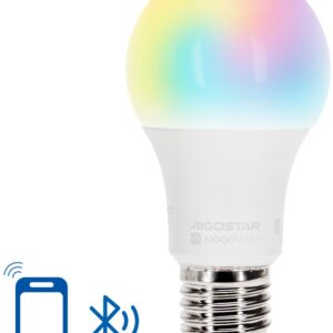 L?mpada LED Inteligente E27 A60 Mesh Bluetooth 220V 12W RGB + 2700K~6500K 1150Lm