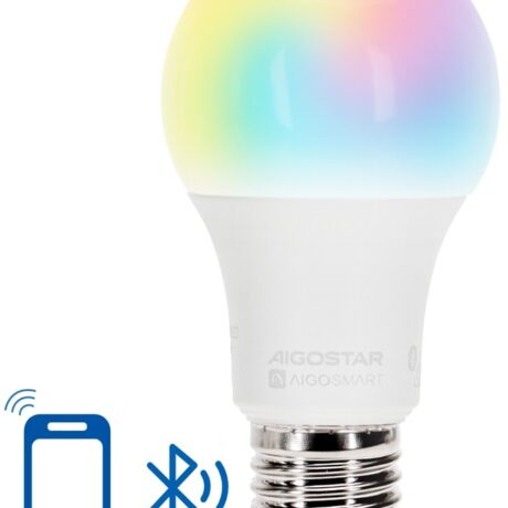 Lâmpada LED Inteligente E27 A60 Mesh Bluetooth 220V 9W RGB + 2700K~6500K 806Lm