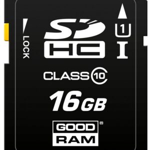 Cart?o de Mem?ria 16GB SDHC - GOODRAM
