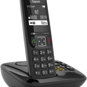 Telefone Digital s/ Fios (Rede Fixa) AS690A (Preto) - GIGASET