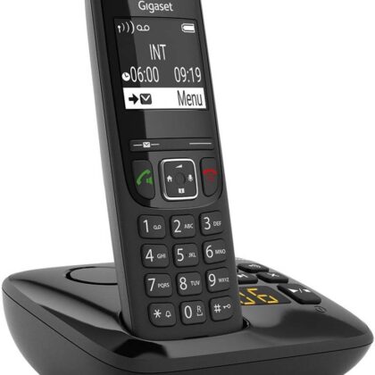 Telefone Digital s/ Fios (Rede Fixa) AS690A (Preto) - GIGASET