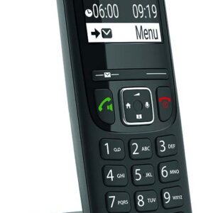 Telefone Digital s/ Fios (Rede Fixa) AS690HX (Preto) - GIGASET