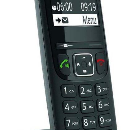 Telefone Digital s/ Fios (Rede Fixa) AS690HX (Preto) - GIGASET