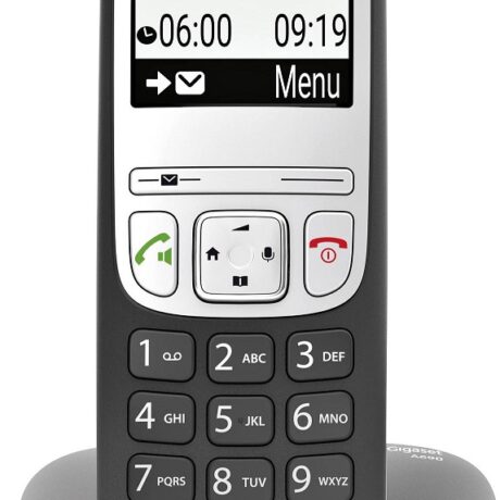 Telefone Digital s/ Fios Gigaset A690 (Preto) - SIEMENS