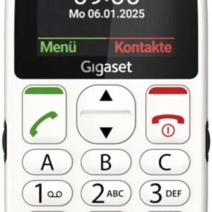 Telem?vel S?nior 2,2 GL395 (Pearl White) - GIGASET