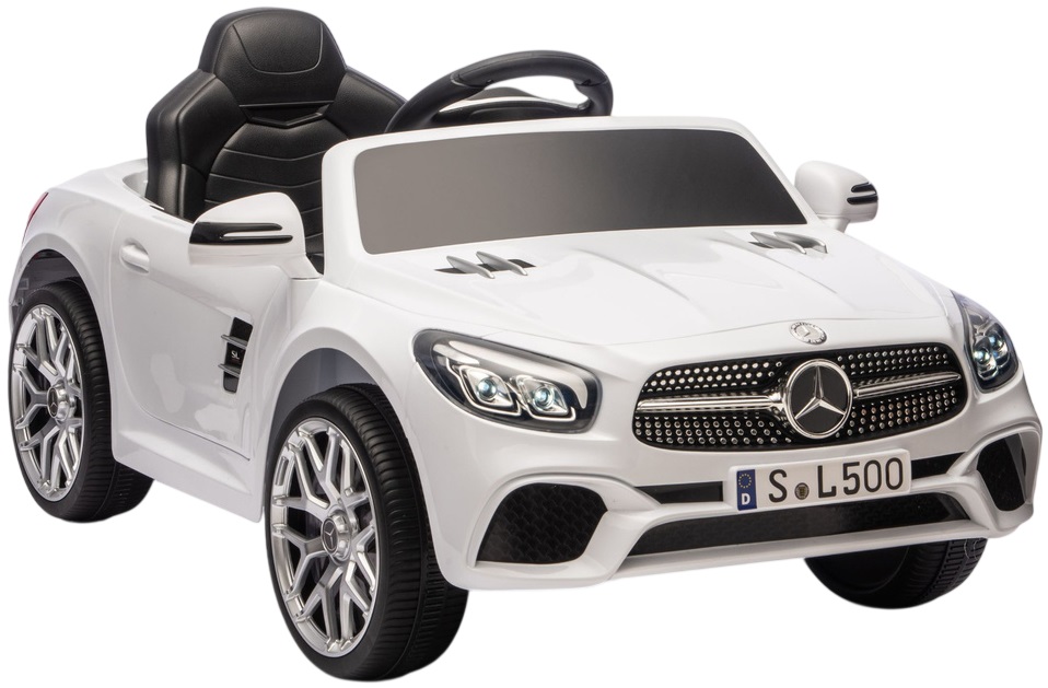 Carro Infantil S506 Elétrico Mercedes SL500 (Branco)