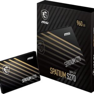 SSD 2.5 Spatium S270 960GB 3D NAND SATA - MSI