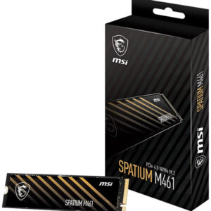 SSD M.2 2280 Spatium M461 2TB 3D NAND NVMe - MSI