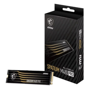 Disco SSD M.2 2280 Spatium M480 Pro 2TB 3D NAND NVMe - MSI