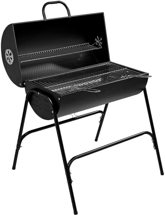Churrasqueira a Carvão com Pernas 79 x 71 x 90cm (Preto) - EDM