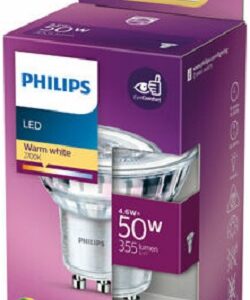 Lampada LED GU10 4,6W Branco Q. 2700K 355Lm - PHILIPS