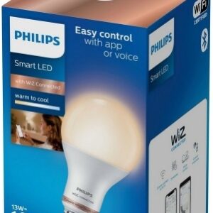 Lâmpada Smart LED E27 A67 13W 6500K 1521Lm - PHILIPS WIZ